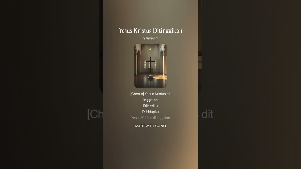 Yesus Kristus Ditinggikan