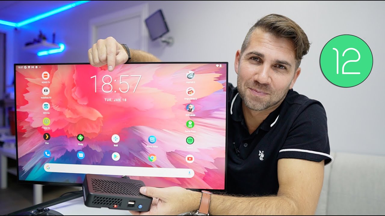 ANDROID 12 na Raspberry Pi4 ... Como Funciona e Instala&ccedil;&atilde;o