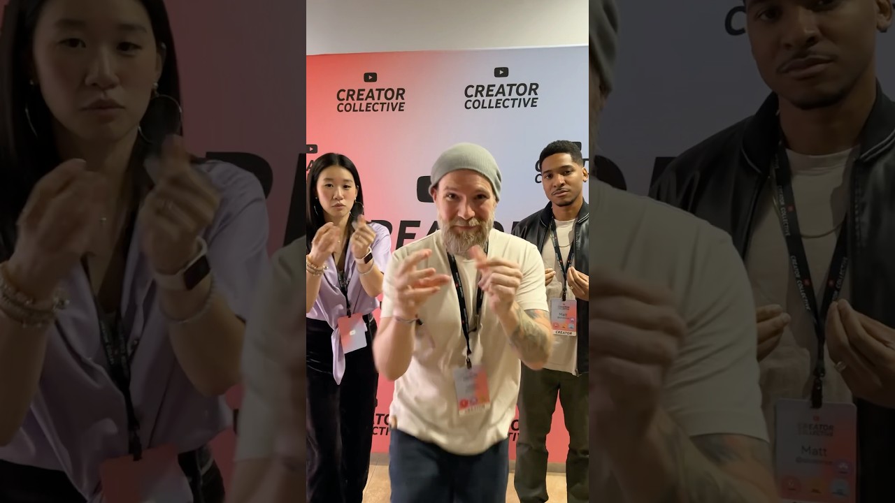 Fast ASMR hand sounds but I'm at a YouTube event with Slice N Rice!