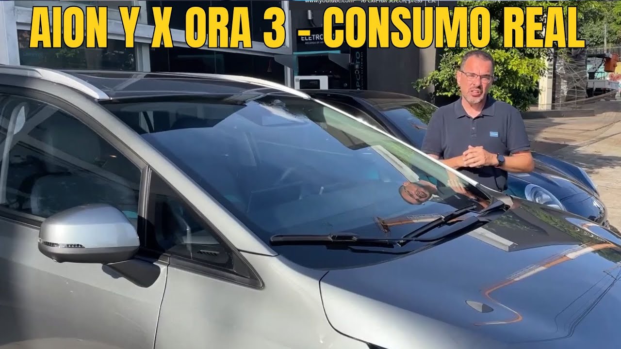 Aion Y x Ora 3: comparativo de consumo e carregamento | autonomia real