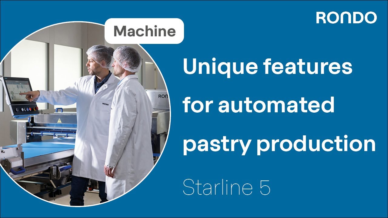 Starline 5: Best in class for automated pastry production | RONDO