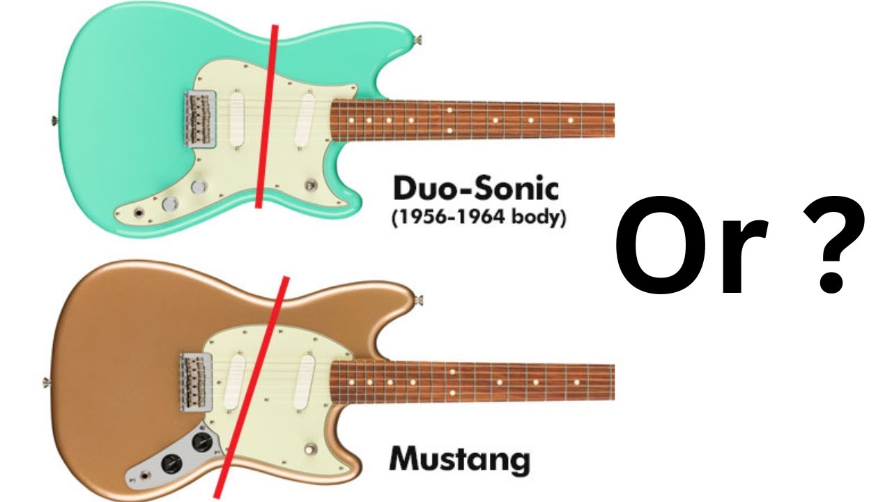 Mustang vs. Duo Sonic: NOT the Same Guitar!