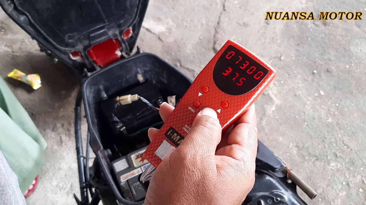 TUTORIAL MAPING CDI PROGRAM MOTOR BALAP HONDA BEAT 130CC STANDARD