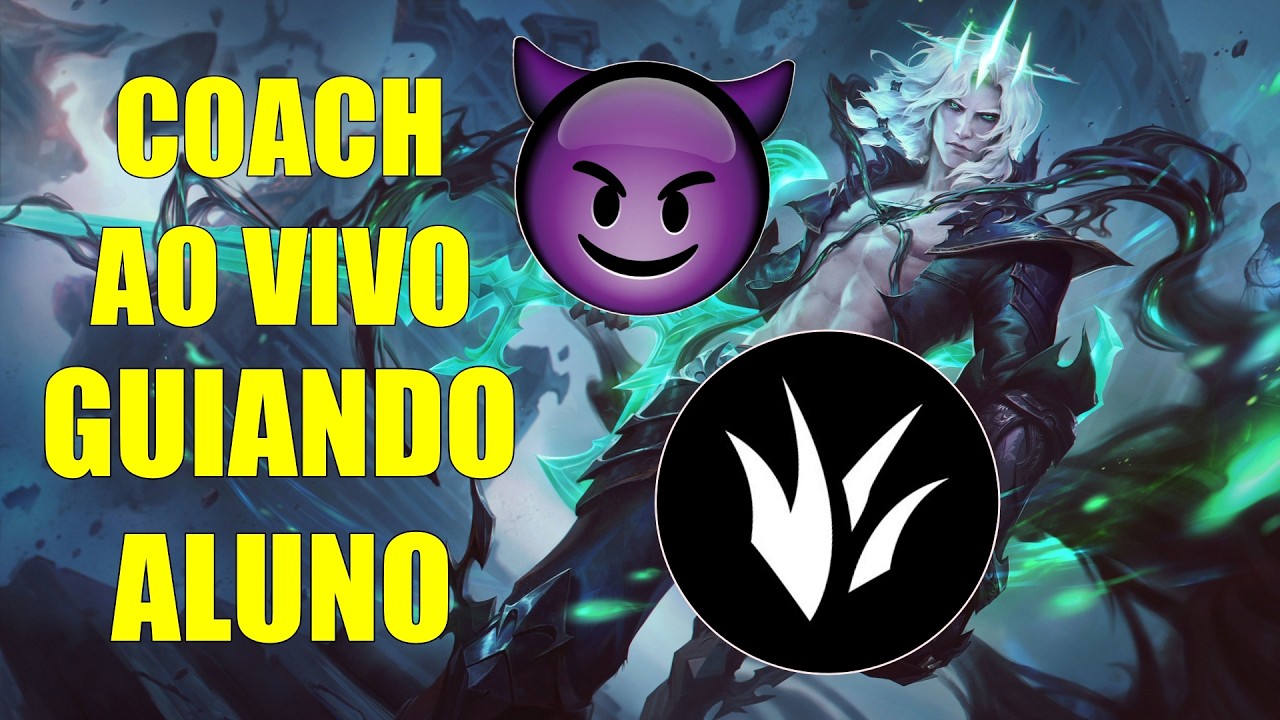 COACH GUIANDO ALUNO DE VIEGO AO VIVO