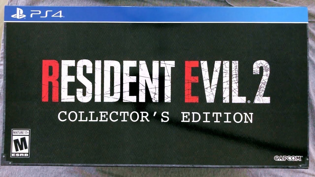 UNBOXING! Resident Evil 2 Collector's Edition - PS4 - Only at GameStop