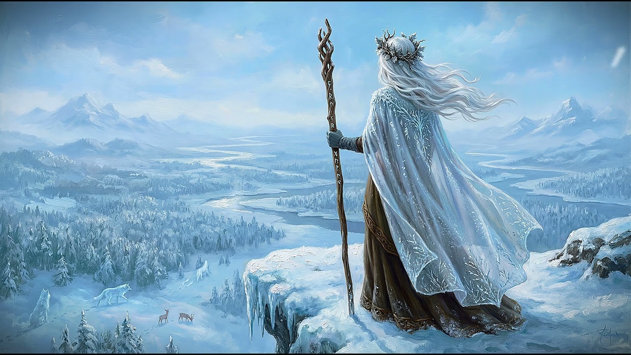 Relaxing Celtic | Heal Your Subconscious While Sleeping | The Winter Queen’s Crystal Palace | 432Hz