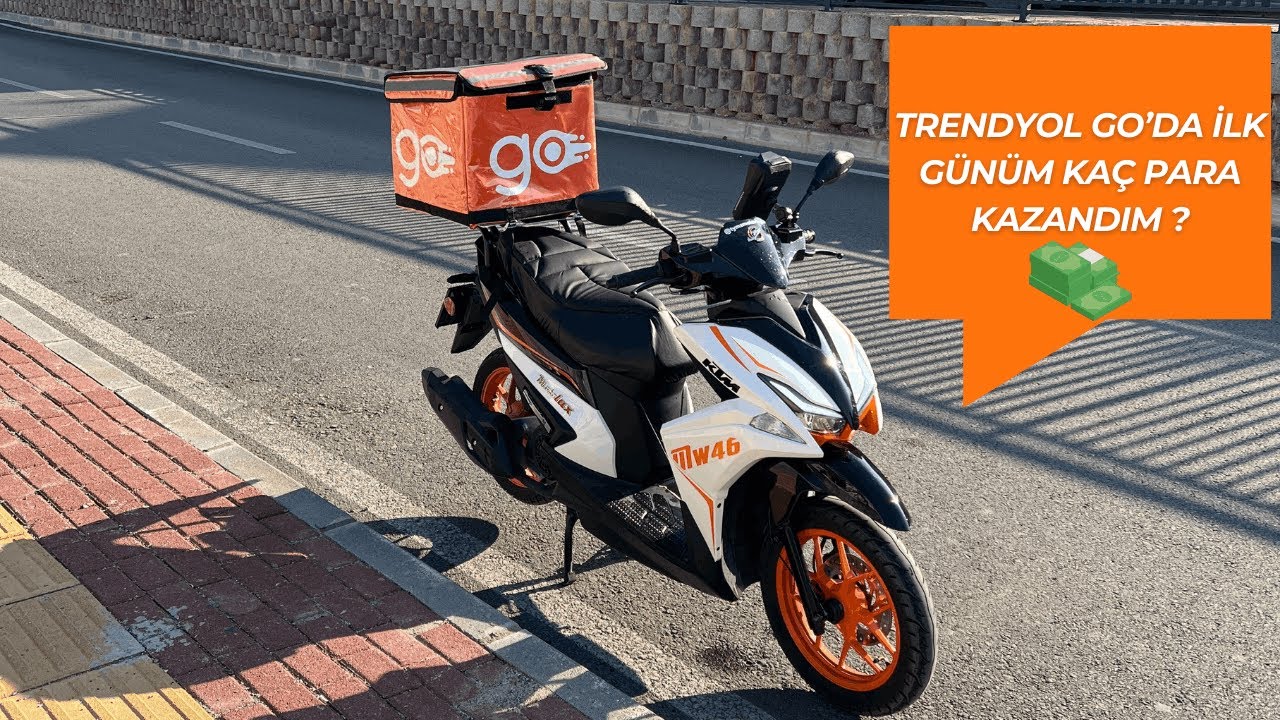 TRENDYOL GO' DA İLK GÜNÜM KAÇ PARA KAZANDIM ?