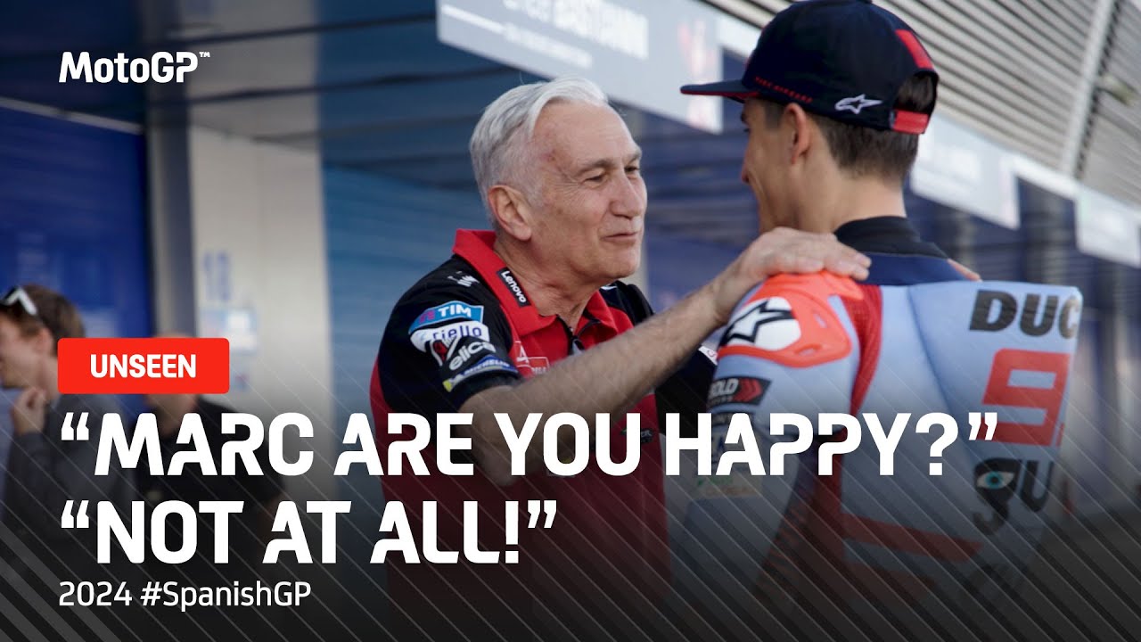 Marc Marquez & Gresini unmissable post race celebration! 😂 🎤 🎶 | 2024 #SpanishGP UNSEEN