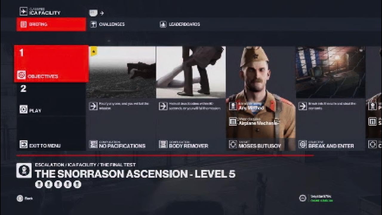 Hitman WOA: The Snorrason Ascension Escalation Contract Walkthrough