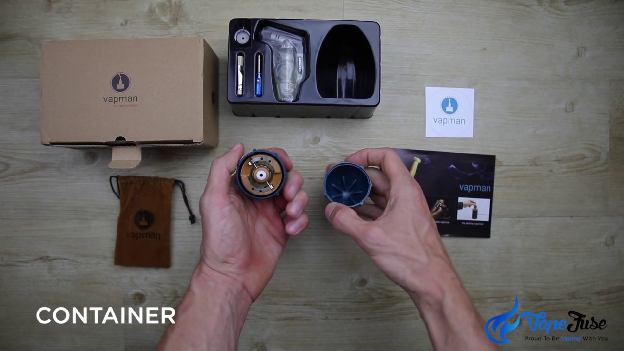 VapMan Swiss Portable Vaporizer | Unboxing Video