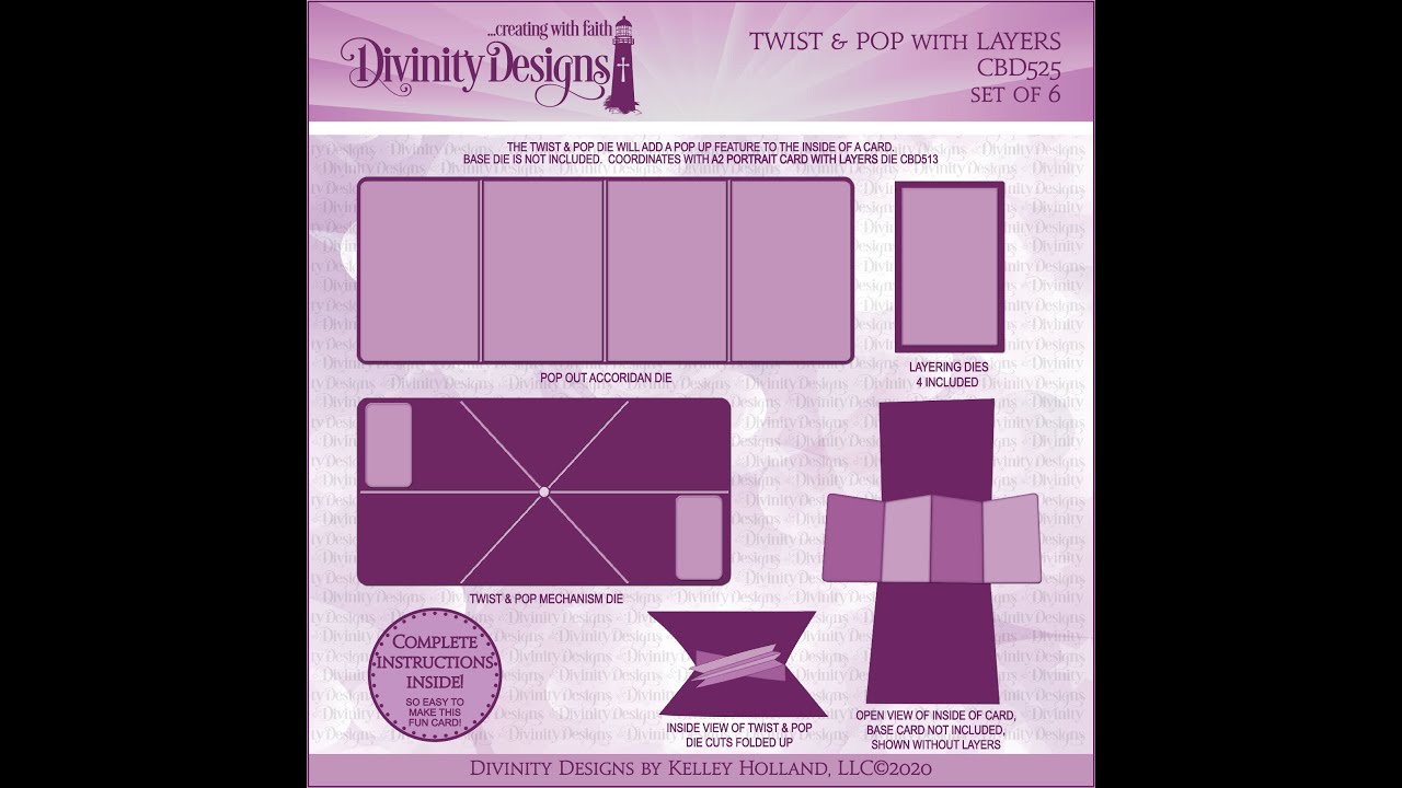 Divinity Designs Twist & Pop with Layers Die