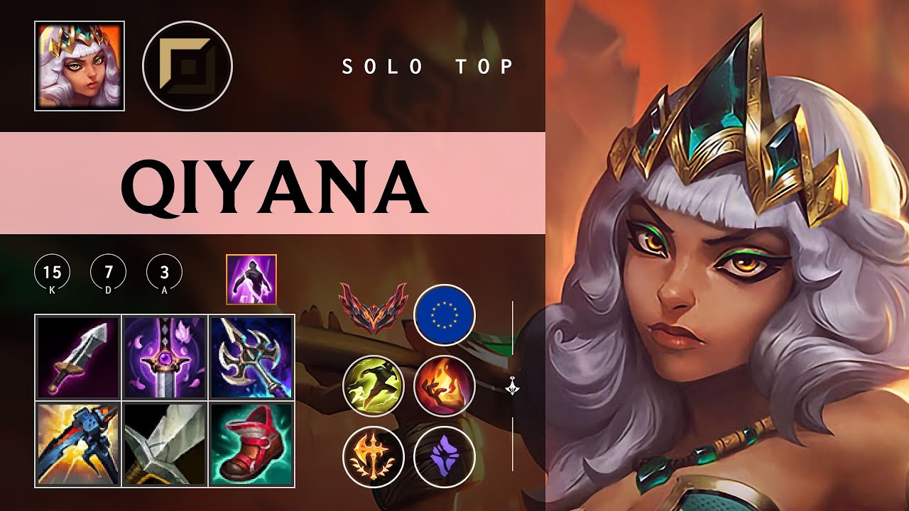 Qiyana Top vs Ambessa - EUW Grandmaster Patch 26.03