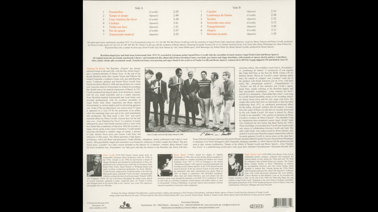 Pierre Cavalli - Lembran&ccedil;a Do Santos