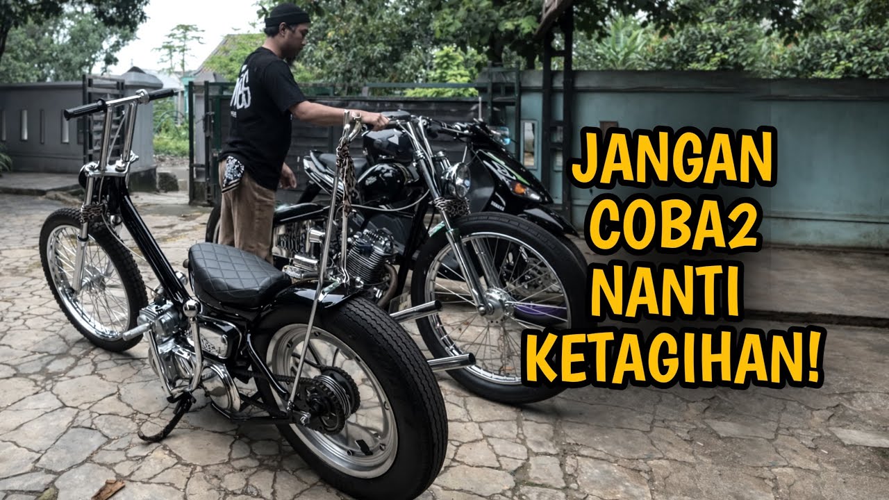 Bahaya Chopperan Bisa Ketagihan ! Belum bisa move on dari Tono, Chopper Honda Astrea Grand 