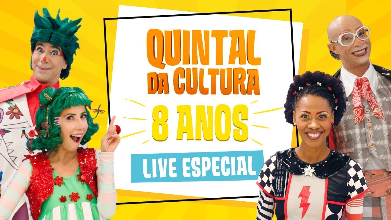 Aniversário de 8 anos do Quintal da Cultura!