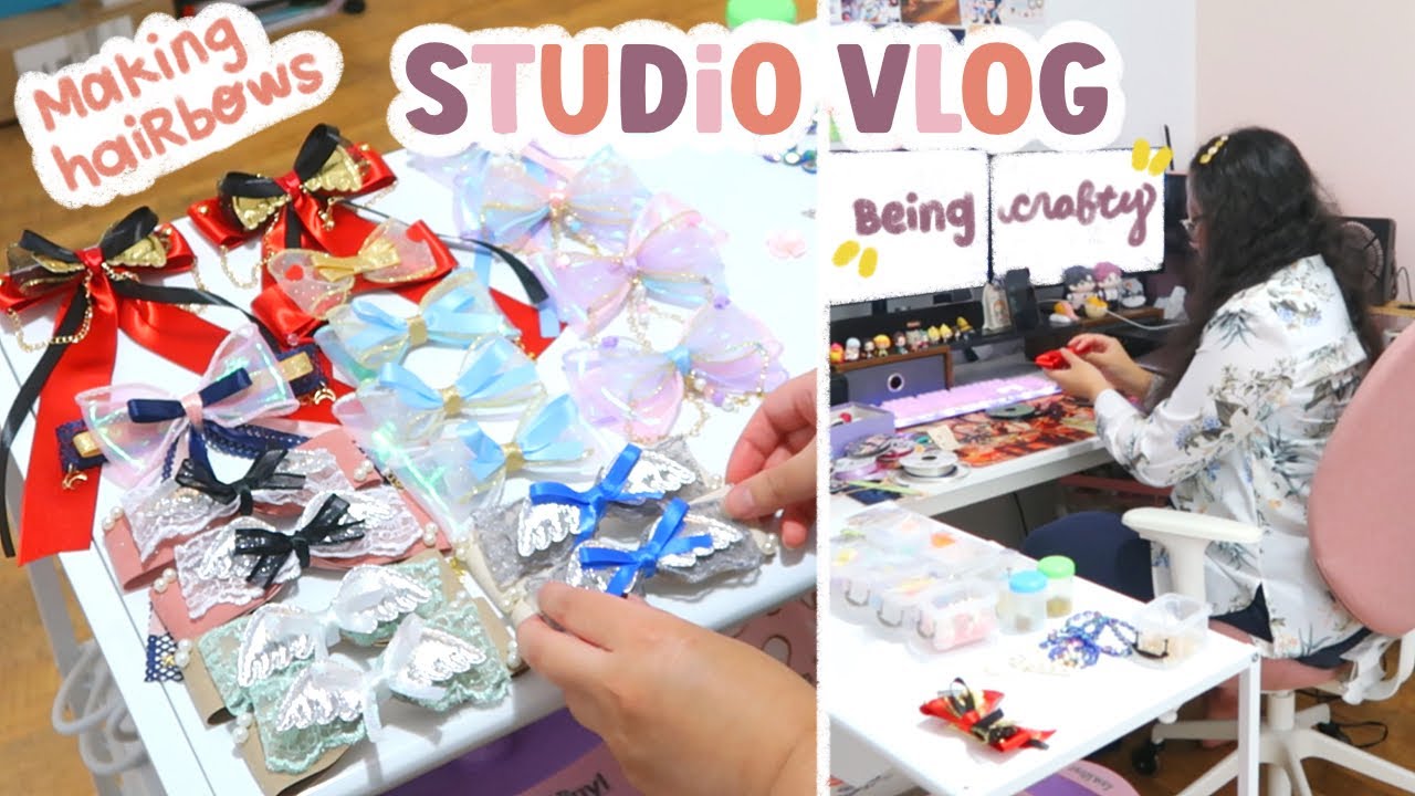 Crafting Hair Bows