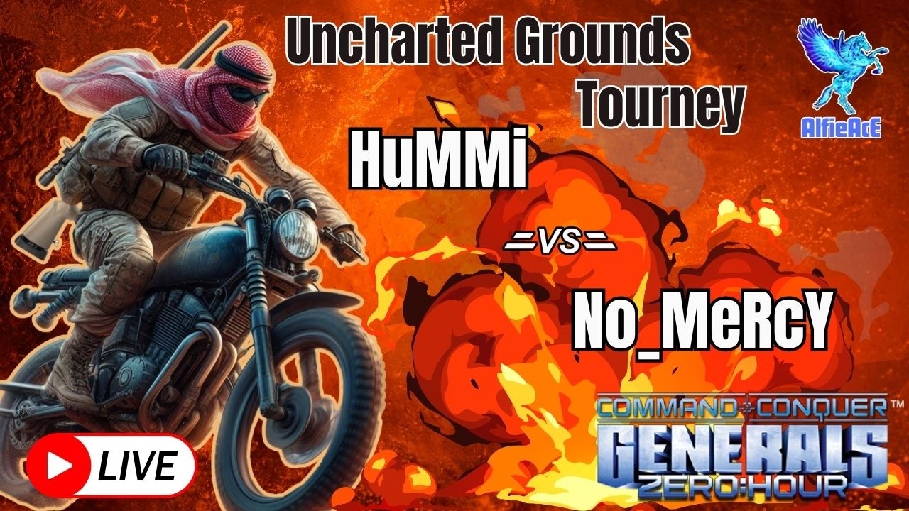 🔴 Live Command and Conquer, Zero Hour HuMMi v No_MeRcY! 17gmt Uncharted Grounds BO9