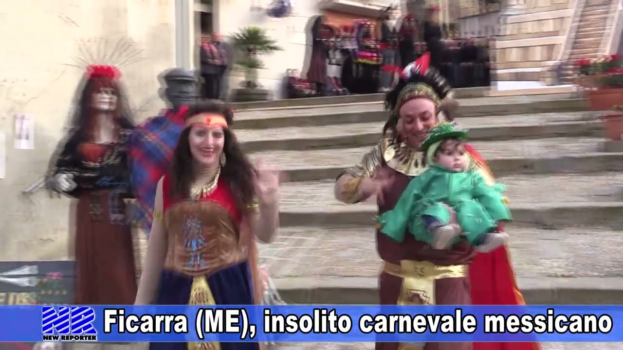 Ficarra (ME), insolito carnevale messicano