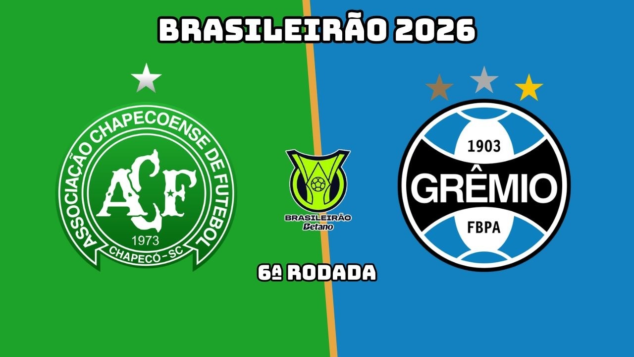 CHAPECOENSE x GRÊMIO | BRASILEIRÃO 2026 | AO VIVO E COM IMAGENS | SIMULAÇÃO PES2021