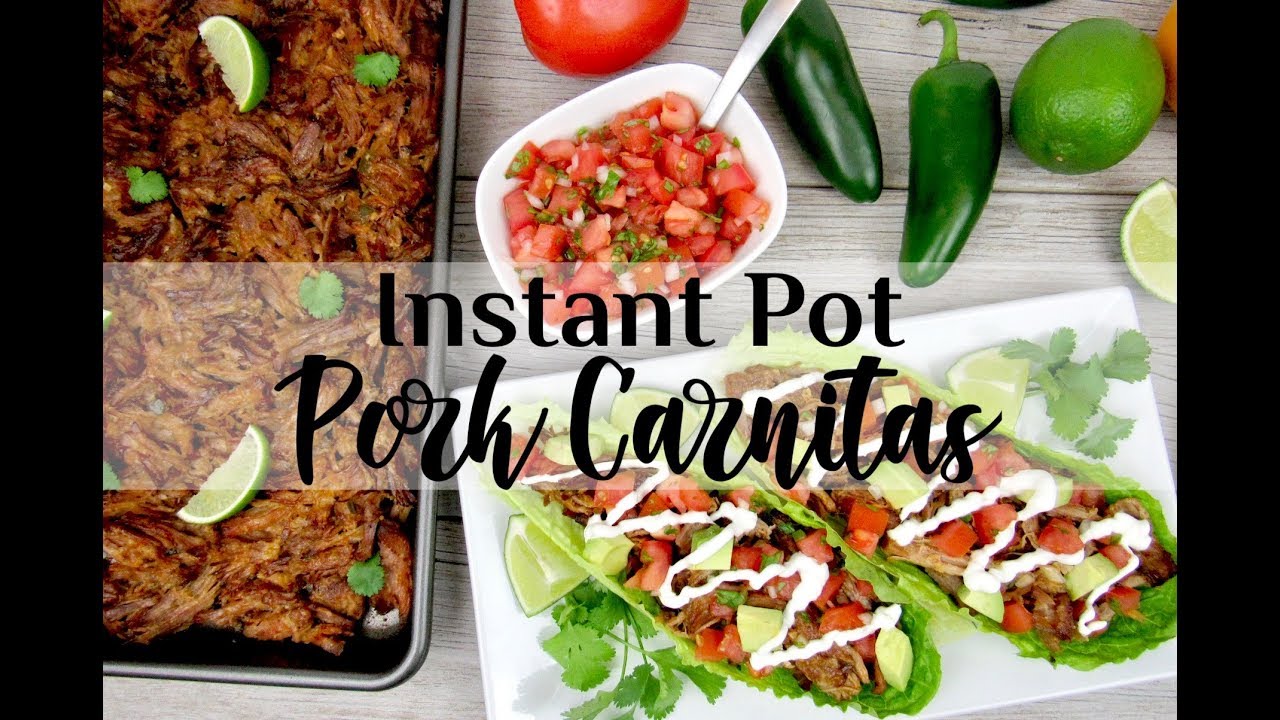 Instant Pot Pork Carnitas - Keto and Low Carb