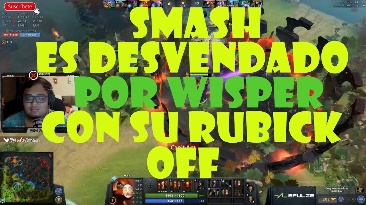SMASH Y YAWAR SON DESVENDADOS POR WISPER CON SU RUBICK OFF