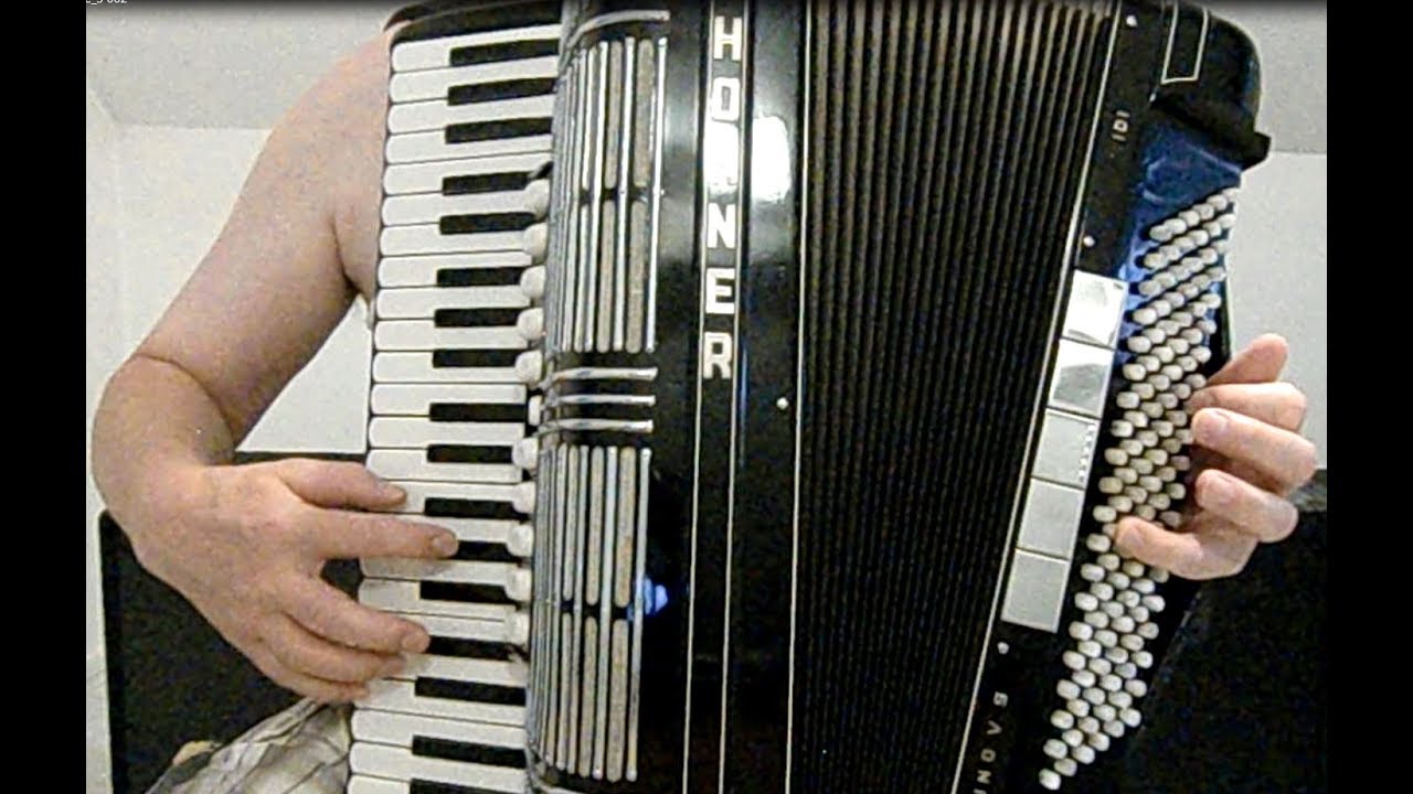Jalousie - Tango - auf dem Akkordeon