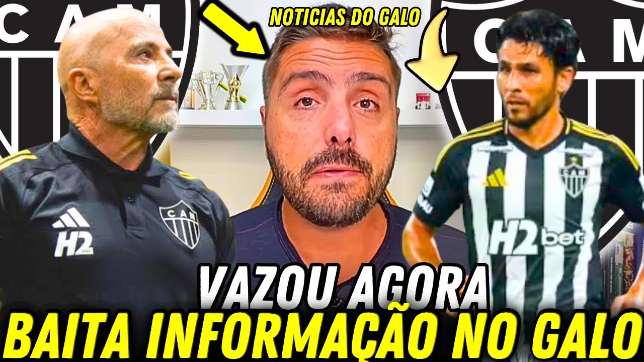 EXCLUSIVO🚨JUNIOR ALONSO COM FILME QUEIMADO NO GALO? | SAMPAOLI PEDE REFORÇOS | NOTÍCIAS DO GALO
