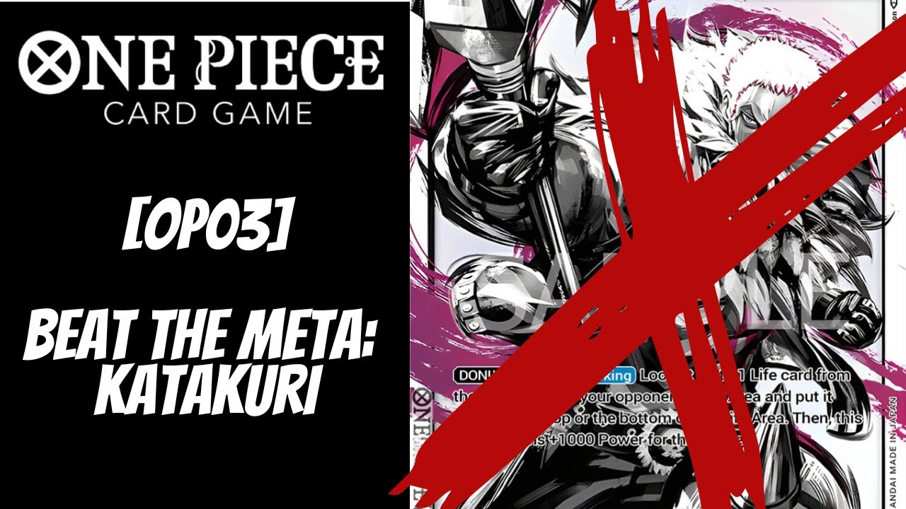 LOSE TO YELLOW LESS!! (One Piece TCG - Beat the Meta Guide - How to Beat Yellow Katakuri)