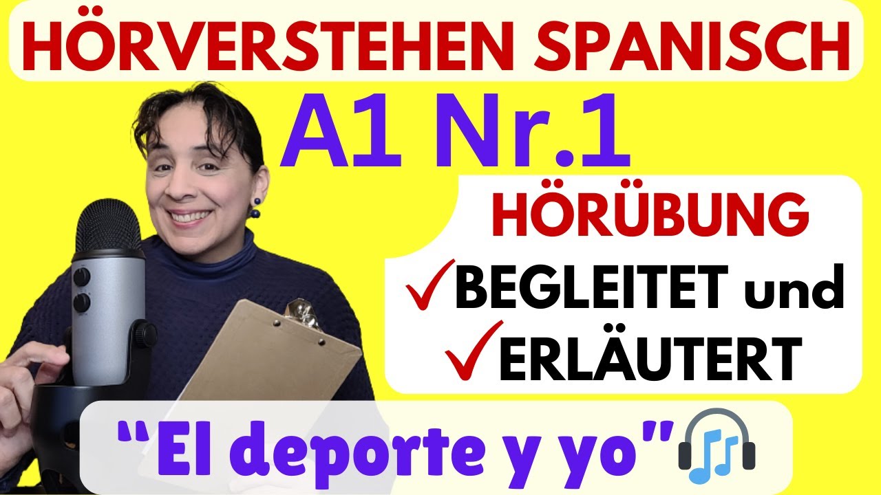 АУДИРОВАНИЕ Испанского языка A1 для начинающих 👉 С СОПРОВОЖДЕНИЕМ 👉 ОБЪЯСНЕНИЕМ - УПРАЖНЕНИЯ 🎧 Сл...
