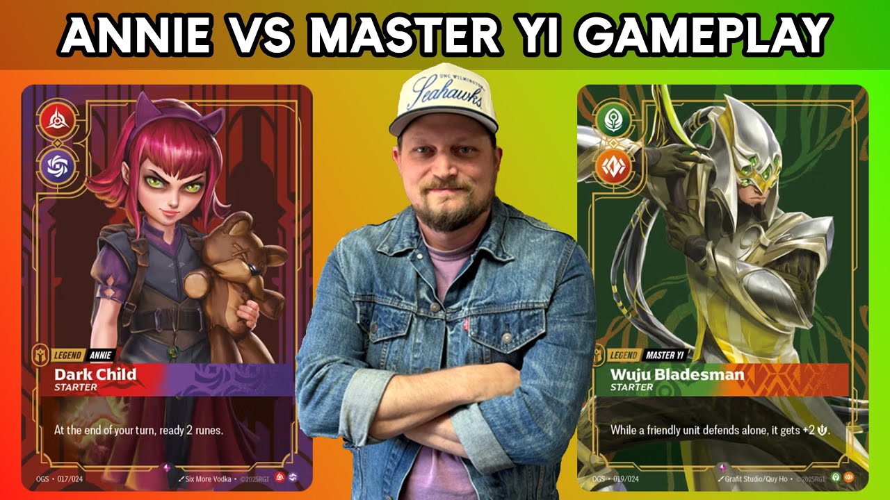 Skirmish Practice #1 Annie vs Master Yi!