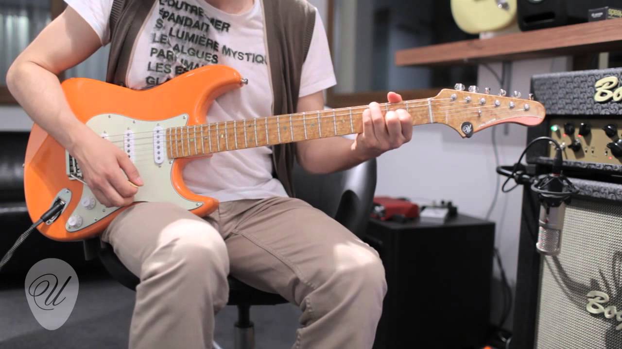 Ufnal Guitars Juicy Orange crunch