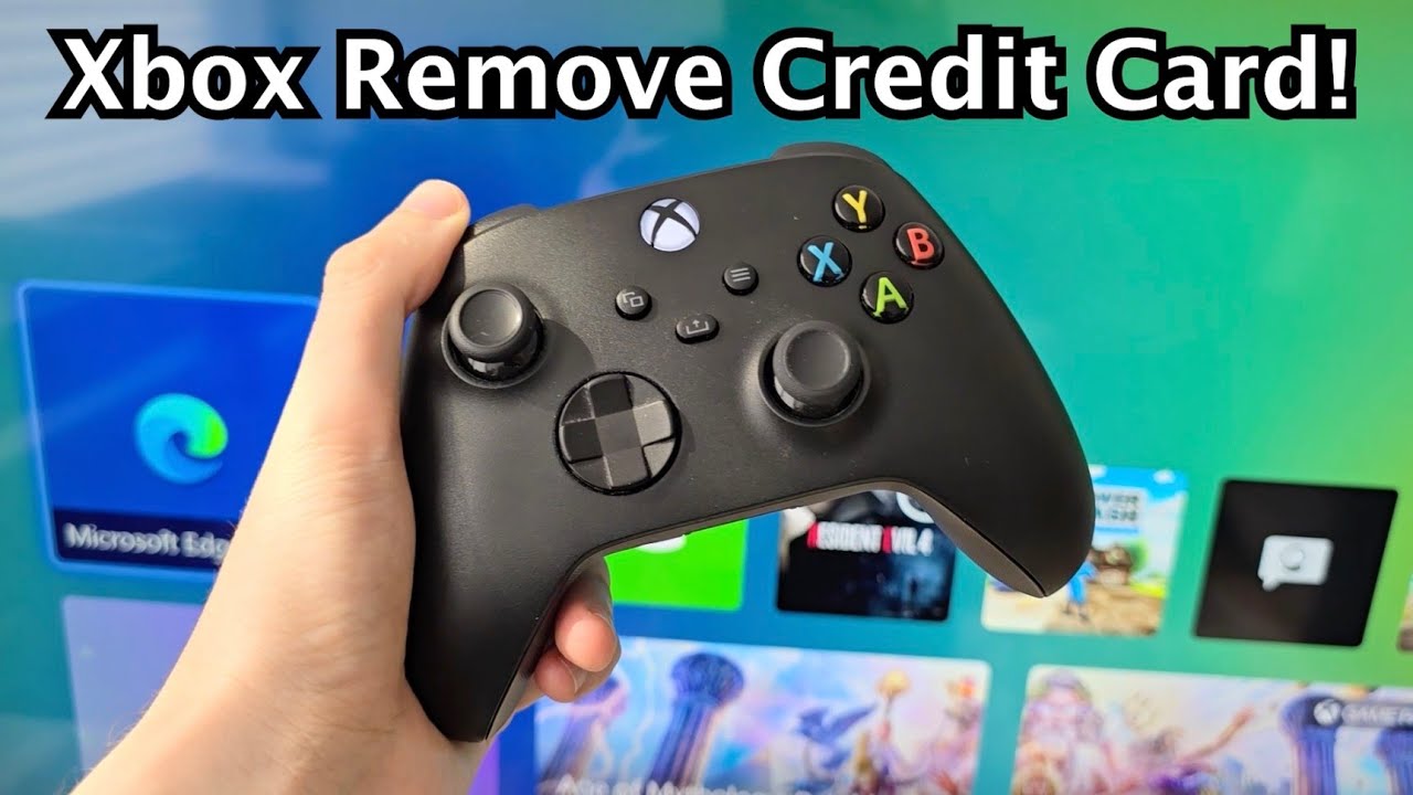 How to Remove Credit Card on Xbox (Series X, S, One)