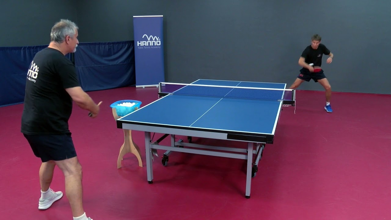 Schnelle Seitenwechsel (Beinarbeit) - Hanno Table Tennis Academy