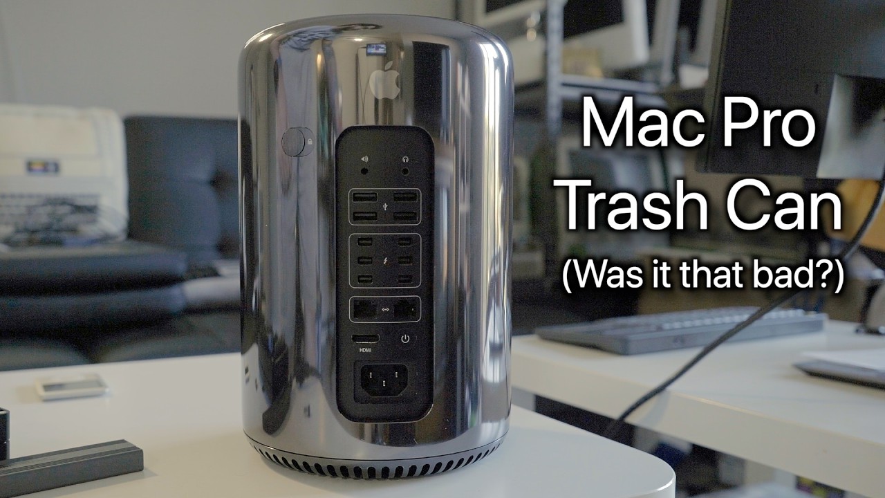 Корзина для мусора на Mac Pro (Неужели всё было так плохо?)