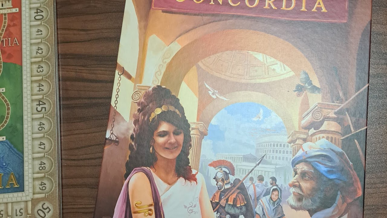 Разопаковане и организация на Concordia