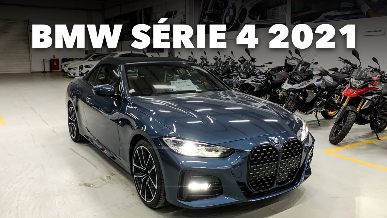 O Novo BMW S&eacute;rie 4 &eacute; mais bonito pessoalmente? Fui conhecer o 430i Cabrio 2021 e vou te contar!