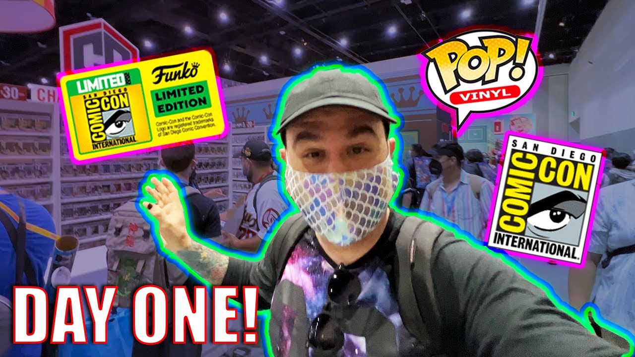 San Diego Comic Con 2022 Funko Pop Hunt - Day One!