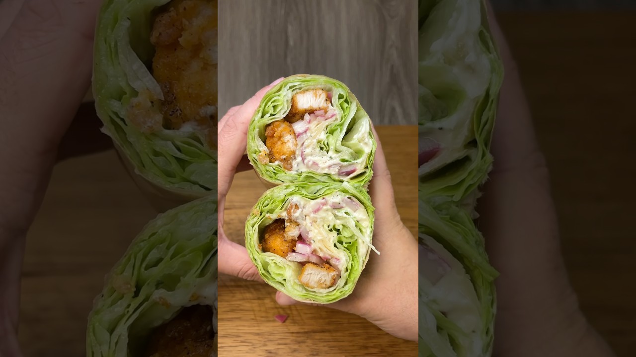 Chicken Caesar Lettuce Wrap
