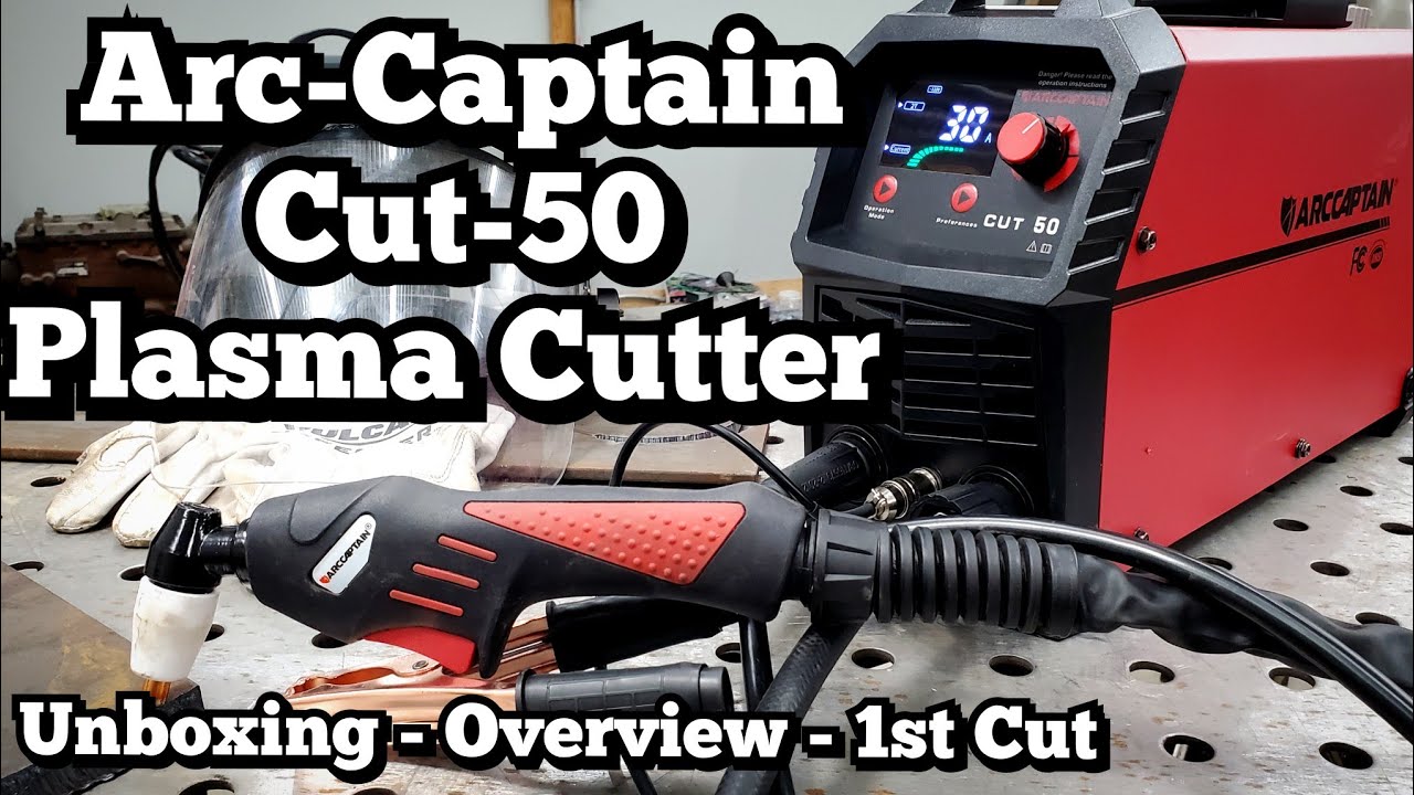 I Bought The ArcCaptain Cut 50 Plasma Cutter And You Should Buy One Too!  Impressive & Cheap