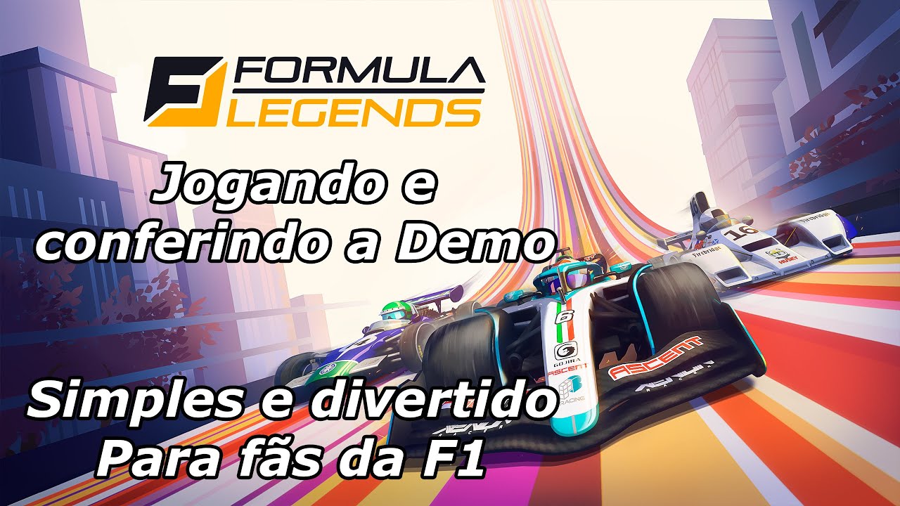 Formula Legends - Jogando e conferindo a Demo / Simples e divertido para os fãs de F1
