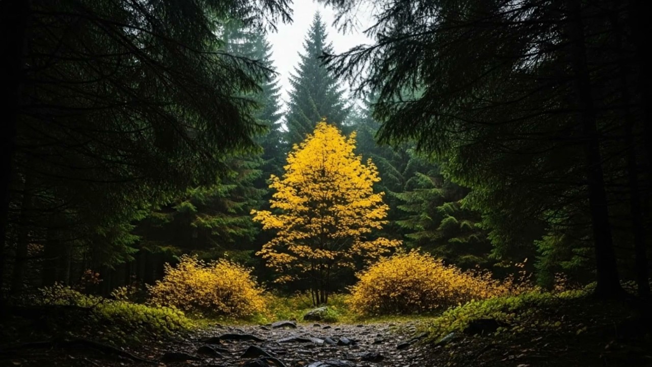 Relaxing Forest Rain Sounds 🌧️ Deep Sleep Nature Ambience for Stress Relief & Meditation.