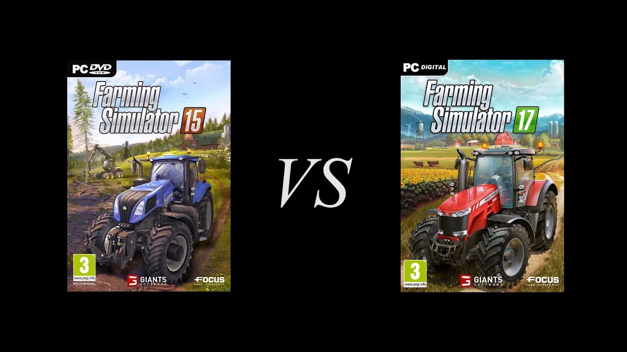 Farming Simulator 15 VS Farming Simulator 17
