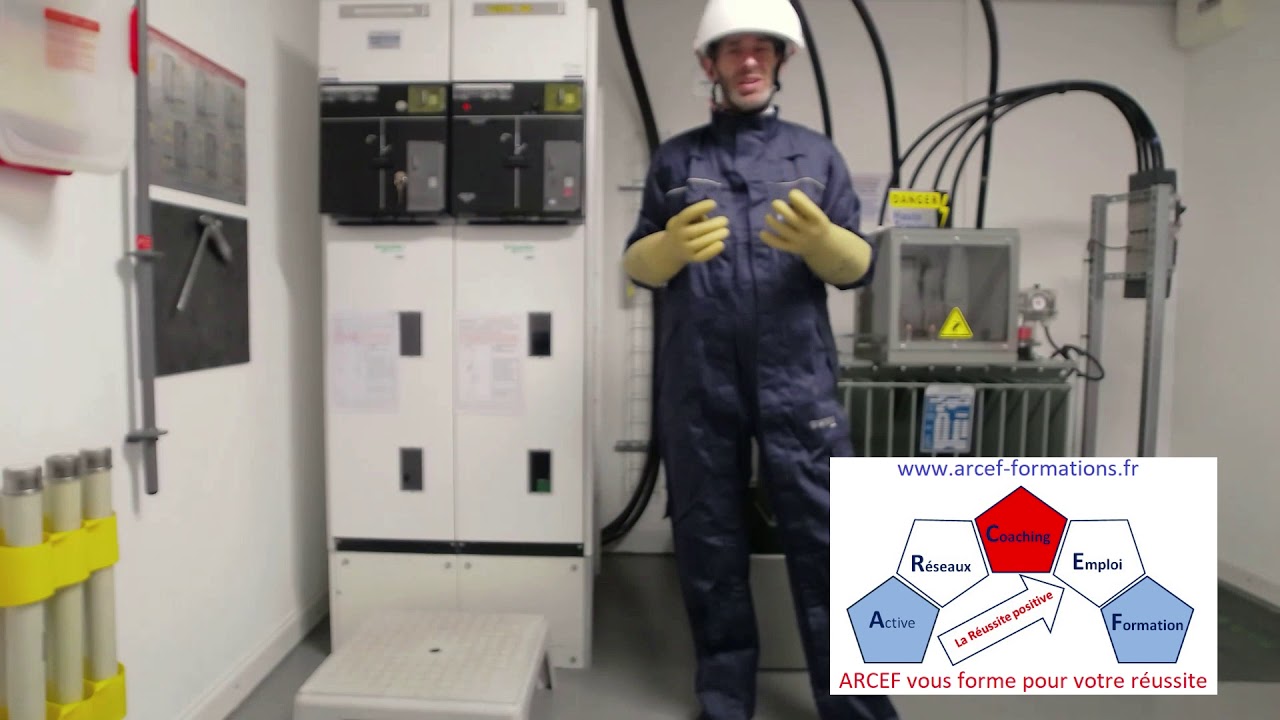 ARCEF - Changement de fusible dans une cellule HTA   Consignation BT HTA   HABILITATION BC HC