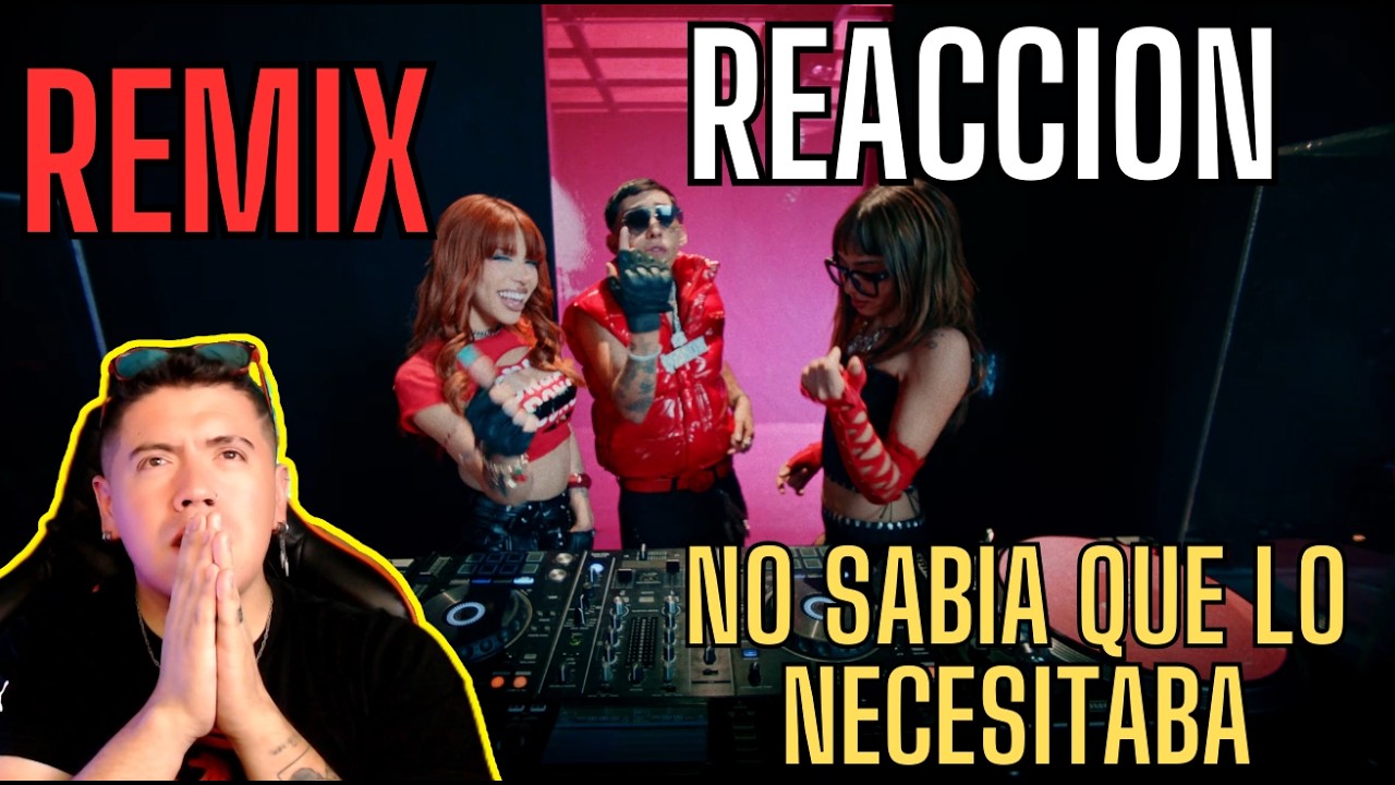 (REACCION CHILE) Standly, Yeri Mua, Oscar Maydon, Cachirula - Chaparrita (Remix)