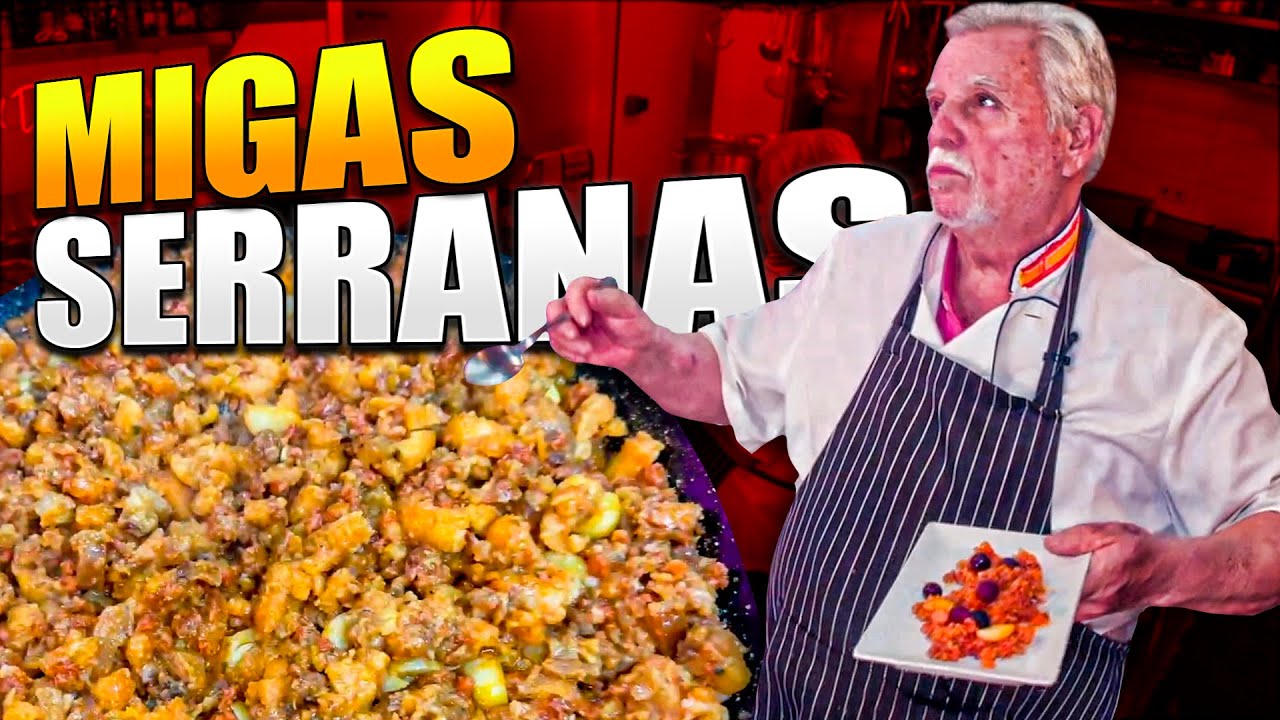 COMO HACER MIGAS SERRANAS 🍽️ LA RECETA QUE SALVÓ A MUCHOS DEL HAMBRE
