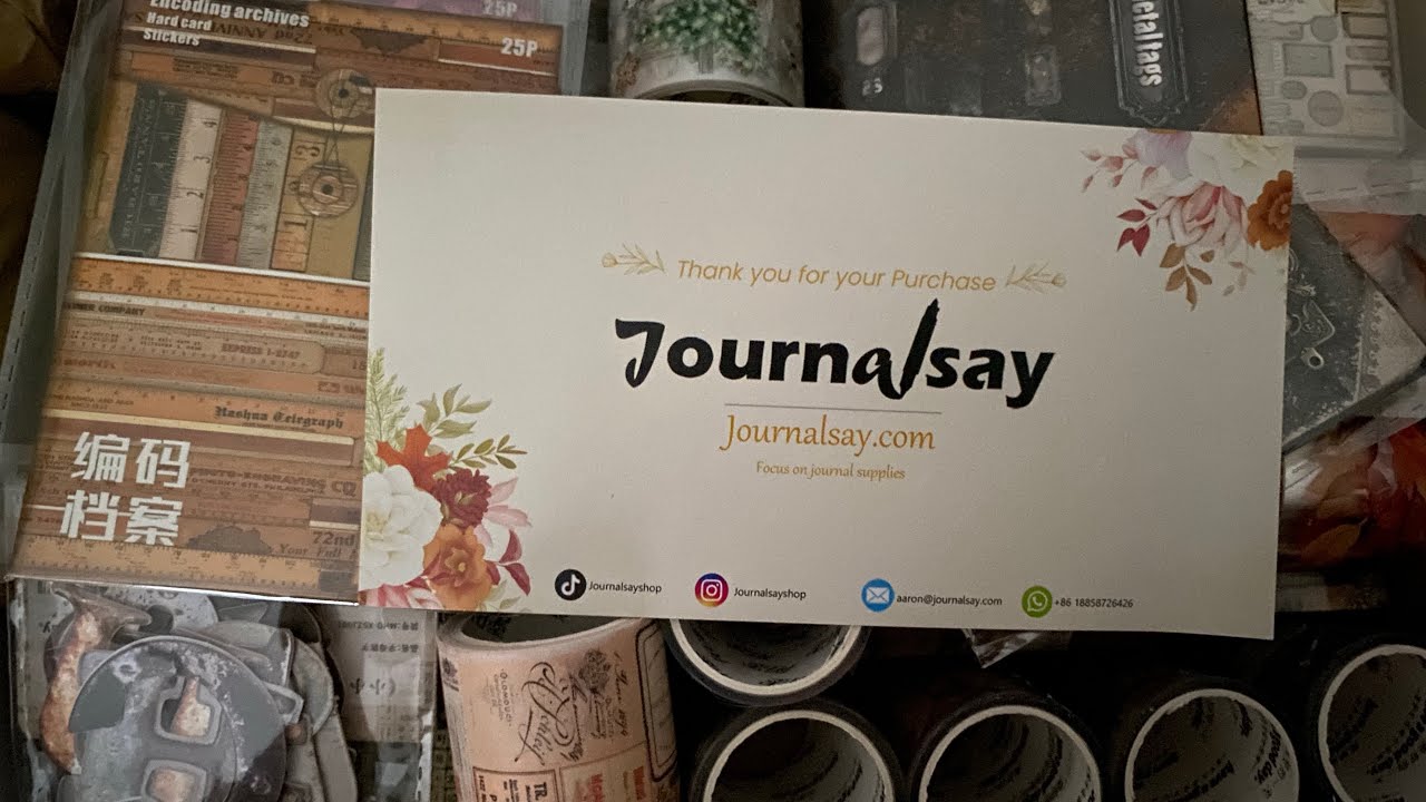 JOURNALSAY BIG BIG HAUL 1/2