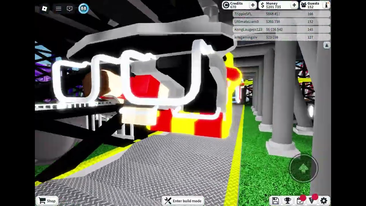 1 new ride and a reworked ride in theme park tycoon 2