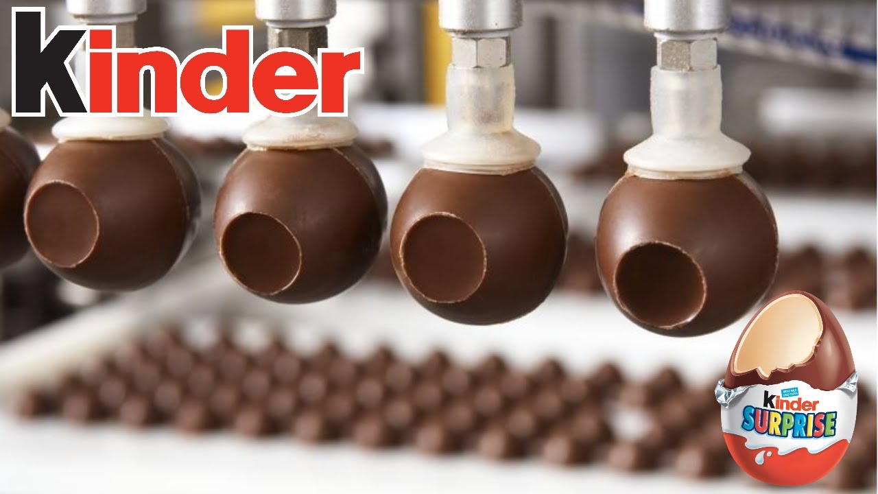 COMO se HACEN los HUEVOS KINDER 🍫 | DENTRO de la FABRICA de KINDER!!
