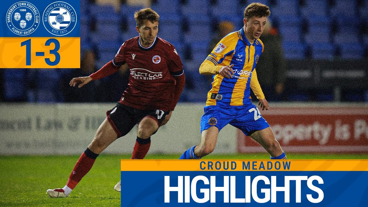 Shrewsbury Town v Reading Highlights