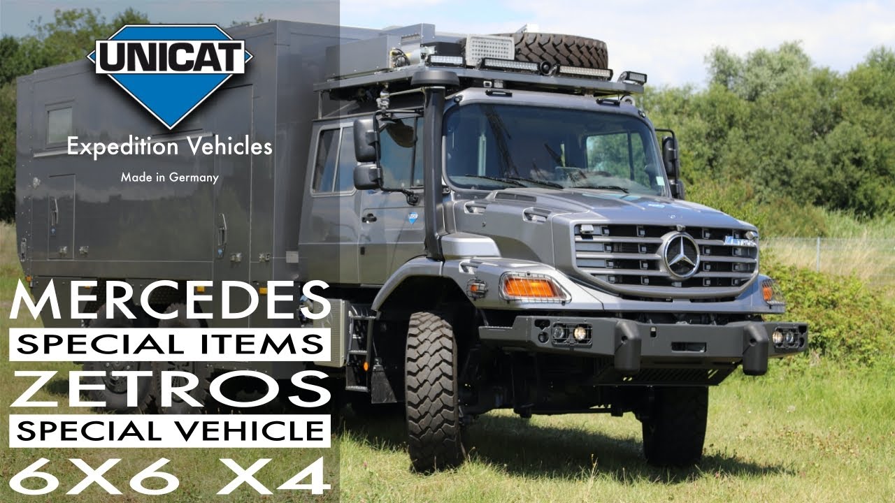 Экспедиционный автомобиль UNICAT — Специальные детали для специального автомобиля, Mercedes Benz ...